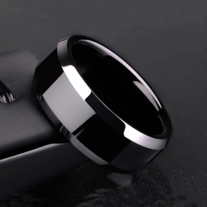 Niche Rings For Men And Women Stainless Steel Couple Rings - Image 4