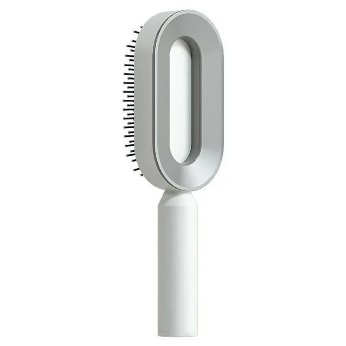 Self Cleaning Hair Brush For Women One-key Cleaning Hair Loss Airbag Massage Scalp Comb Anti-Static Hairbrush - Image 10