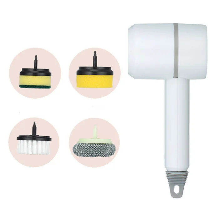 Electric Cleaning Brush Dishwashing Brush Automatic Wireless USB Rechargeable Professional Kitchen Bathtub Tile Cleaning Brushes - Image 18