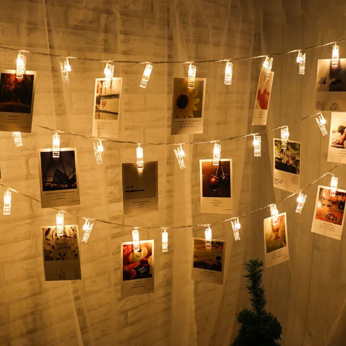 LED Photo Holder String Lights - Image 9