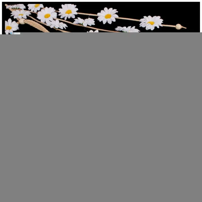 Headdress garland sun flower hair band flower daisy headband bohemian hair ring hair accessories - Image 4