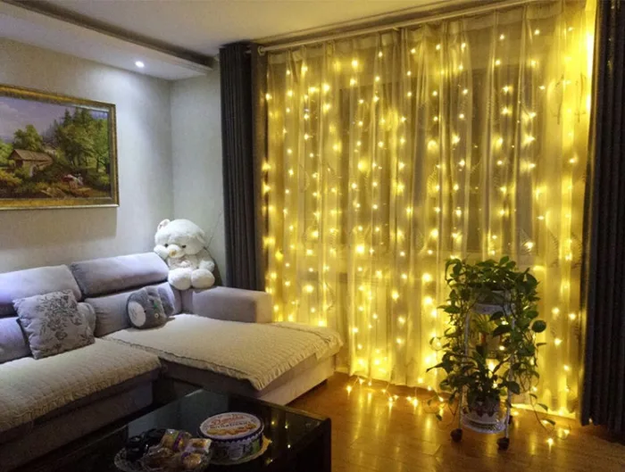 Christmas LED Curtain Lights - Image 7