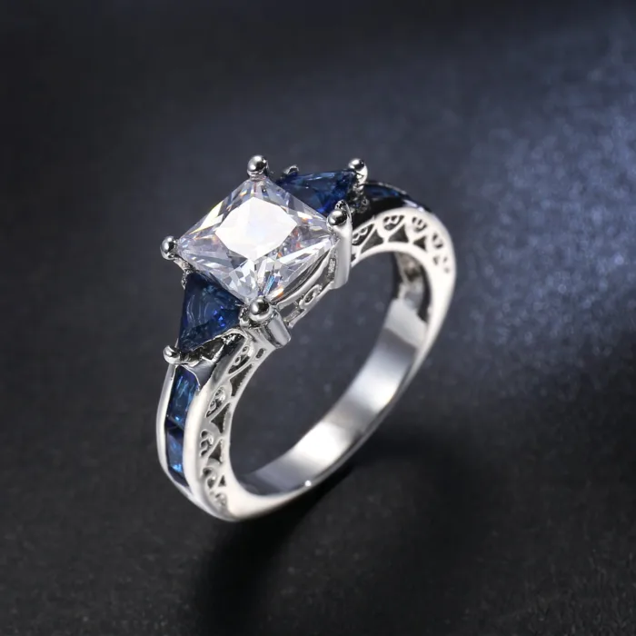 Women's Zircon Jewelry Ring - Image 3