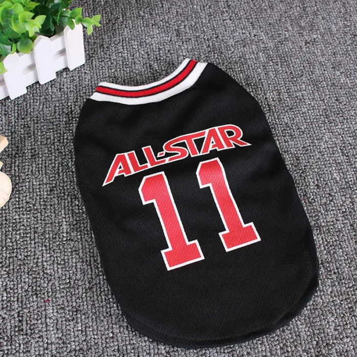 Hot World Cup Ball Spring And Summer Dog Vest Pet Supplies - Image 2