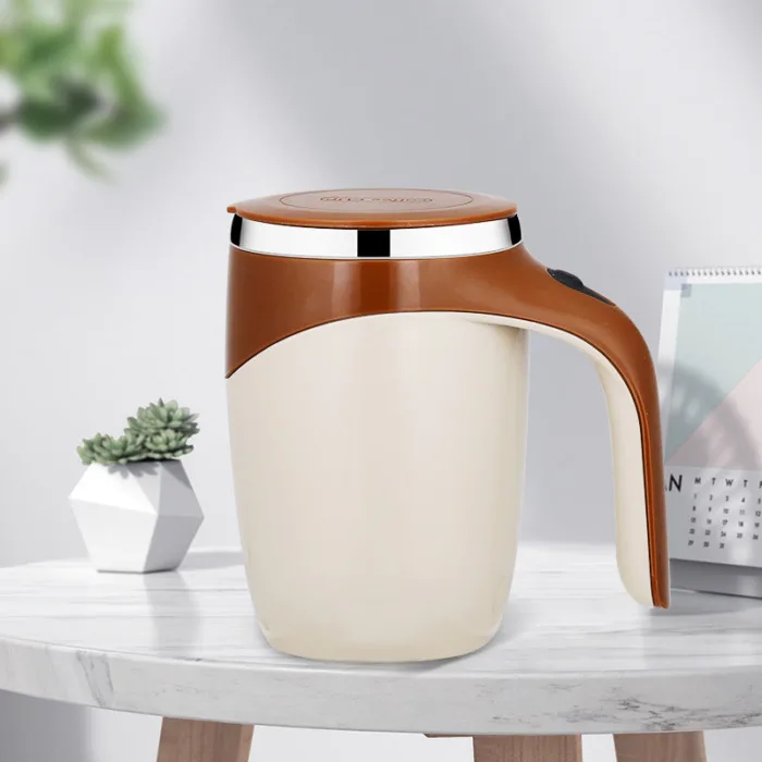 Rechargeable Model Automatic Stirring Cup Coffee Cup High Value Electric Stirring Cup Lazy Milkshake Rotating Magnetic Water Cup - Image 9