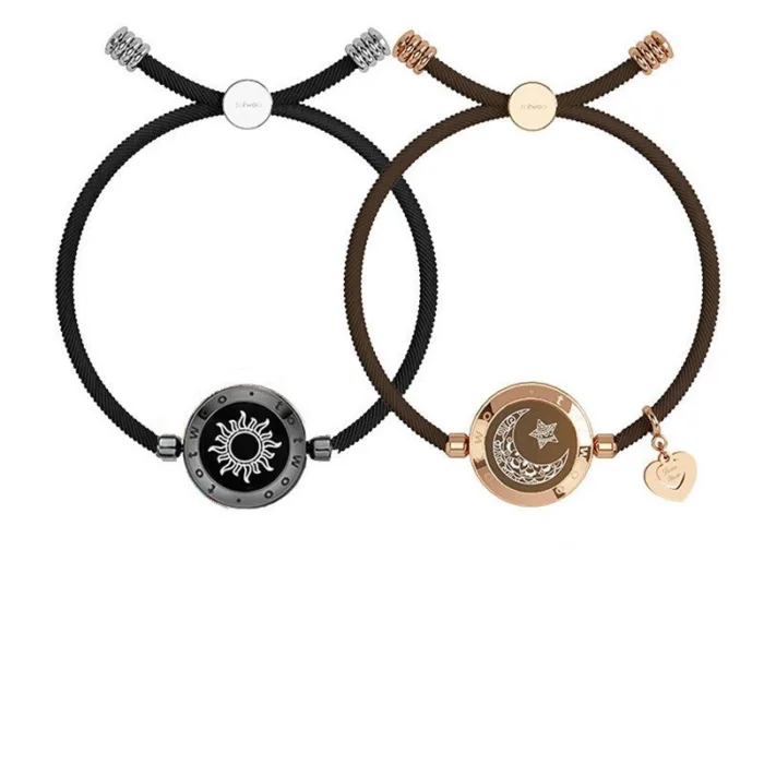 Sun-Moon Smart Sensing Couple Bracelet - Image 4