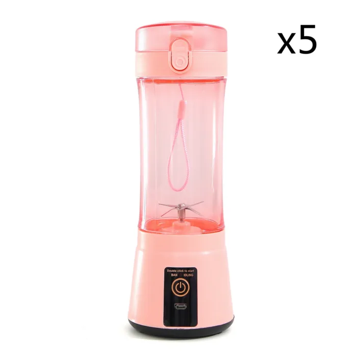 Portable Electric Fruit Juicer Wireless USB Rechargeable Mini Mixer Multifunction Summer Smoothie Blender Machine Kitchen Supplies - Image 34