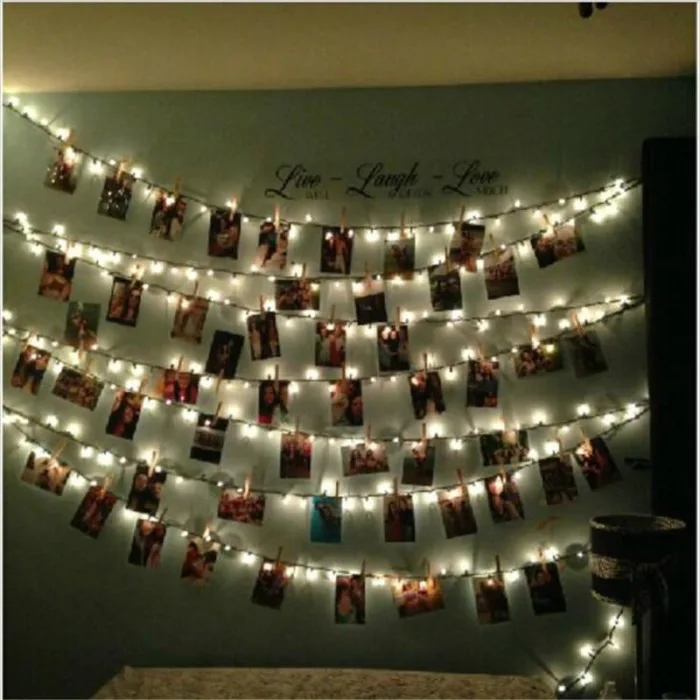 LED Photo Holder String Lights - Image 3