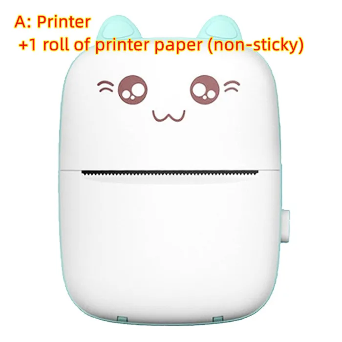 Mini Printer Portable Mini Bluetooth WiFi New Wrong Printer Mobile Phone Photo Title Note Hot Print Pocket Student Error Label Printer - Image 11