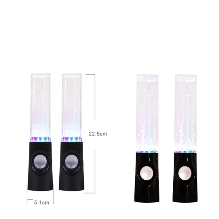 Wireless Dancing Water Speaker LED Light Fountain Speaker Home Party - Image 2