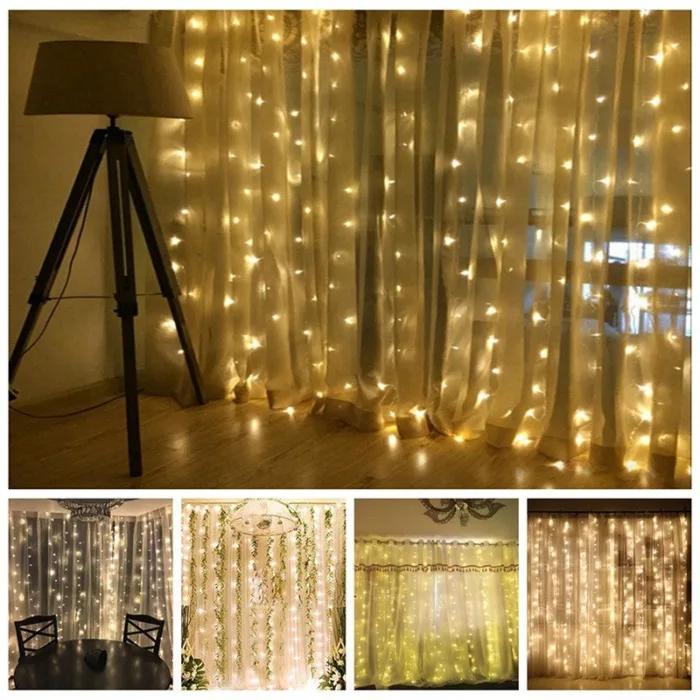 Christmas LED Curtain Lights - Image 9