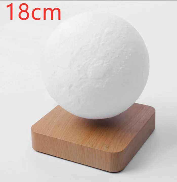 Magnetic Levitation Table Lamp Moon Light 3D Printing Planet Night Light - Image 10