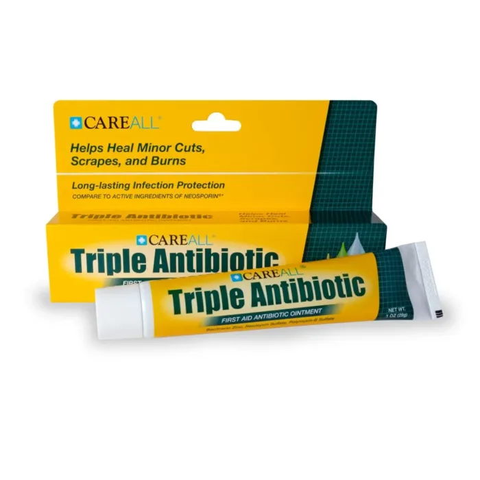 CareAll Triple Antibiotic Ointment 1.0 oz (3 Pack), First Aid Ointment for Minor Cuts, Scrapes, and Burns to Help Prevent Infection, Compare to The Active Ingredients of Leading Brands - Image 7