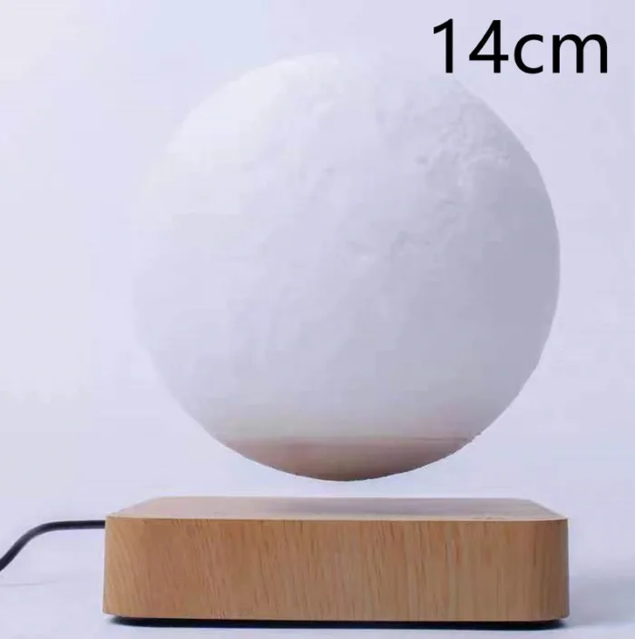 Magnetic Levitation Table Lamp Moon Light 3D Printing Planet Night Light - Image 12