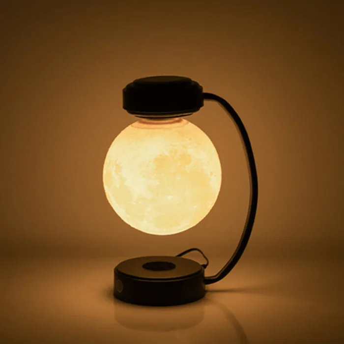 3D LED Moon Night Light Wireless Magnetic Levitating Rotating Floating Ball Lamp For School Office Bookshop Home Decoration - Image 4