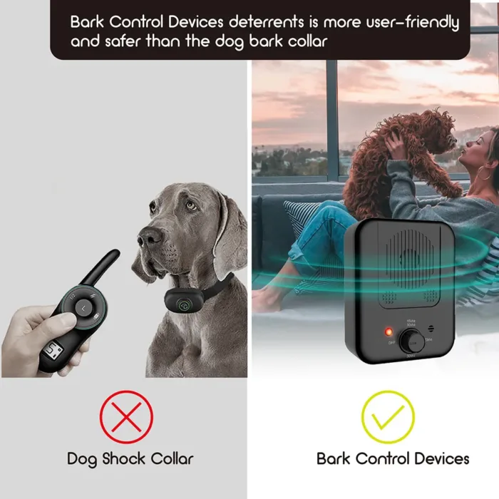 Pets Dog Anti Barking Device Pet Dog Ultrasonic Anti Barking Collars Repeller Outdoor Dogs Stop No Bark Control Training Device Supplies - Image 2