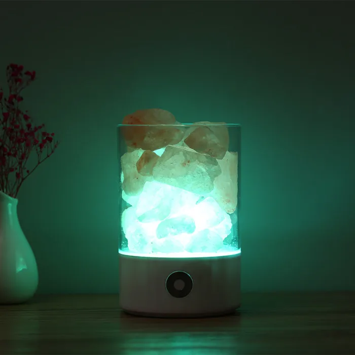 USB Crystal Light Himalayan Salt LED Lamp - Image 5