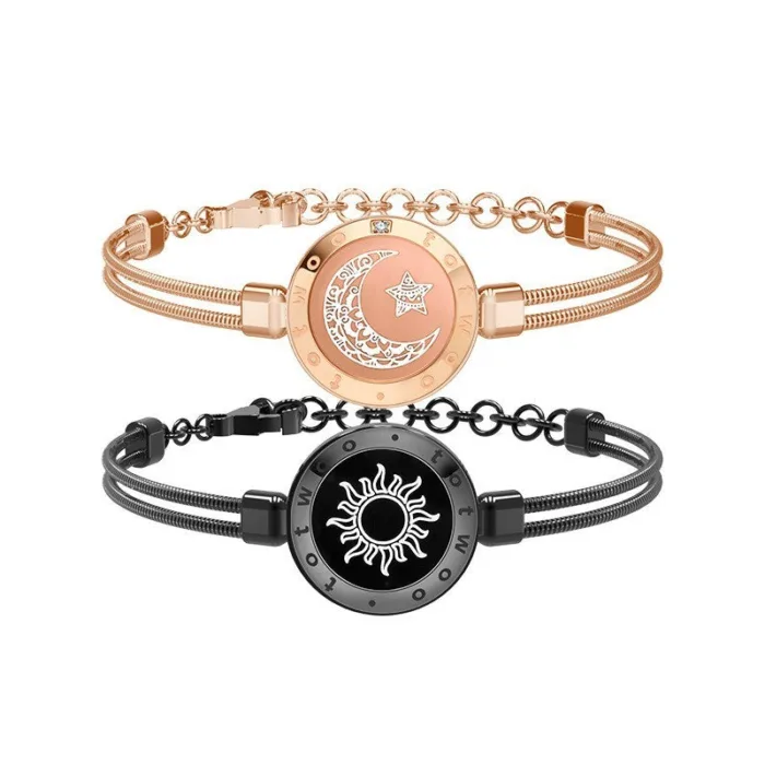 Sun-Moon Smart Sensing Couple Bracelet - Image 9