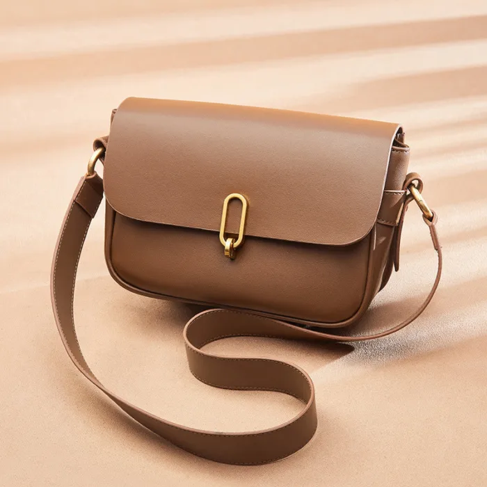 Women's Crossbody Leather Shoulder Bag - Image 6