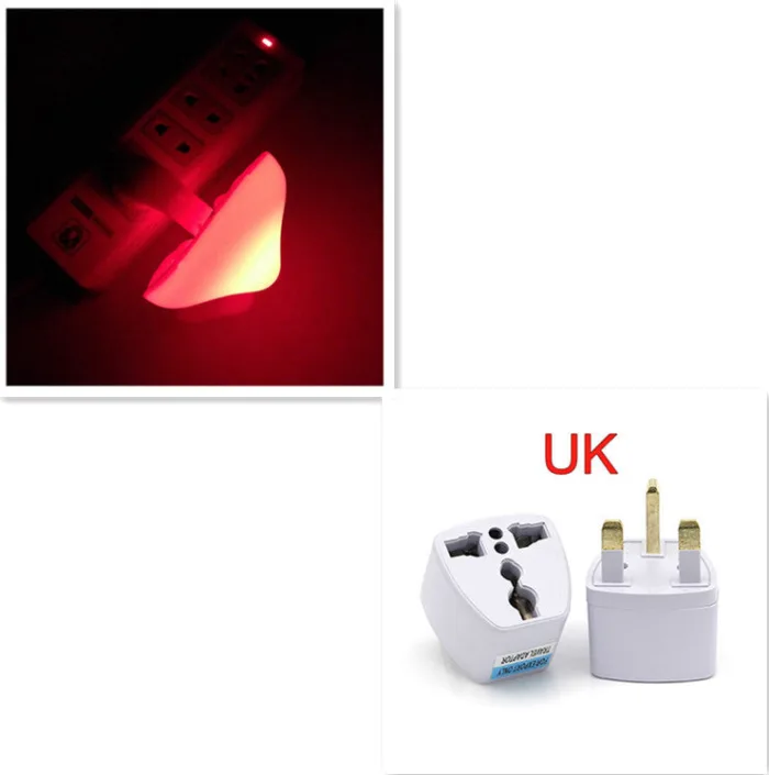 LED Night Light Mushroom Wall Socket Lamp EU US Plug Warm White Light-control Sensor Bedroom Light Home Decoration - Image 18