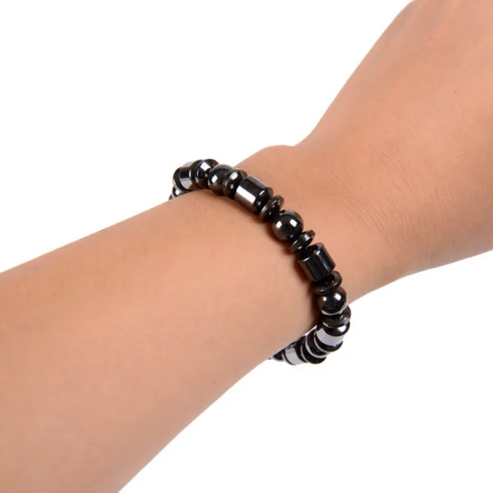 Weight Loss Black Stone Magnetic Therapy Braclet - Image 2