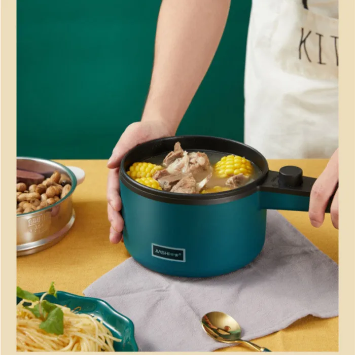 Mini Kitchen Electric Pot Multifunctional Home Electric Cooking Pot Intelligent Noodle Cooking Pot - Image 3