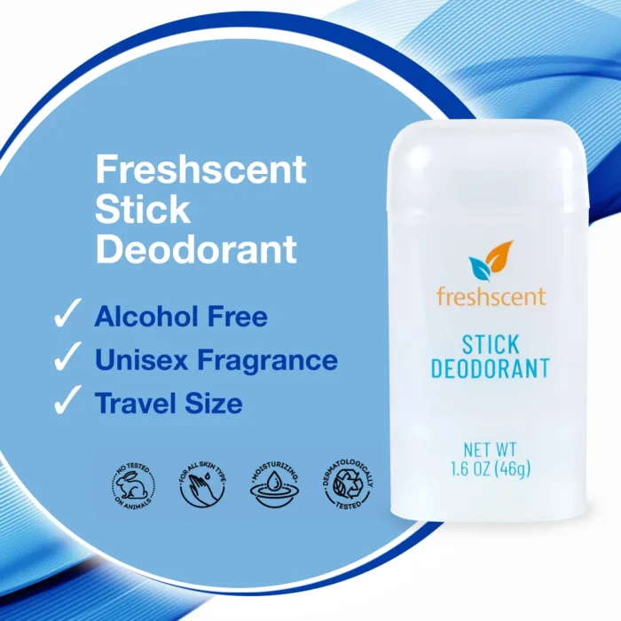 (144 Pack) Freshscent 1.6 oz. Stick Deodorant alcohol free - Image 3