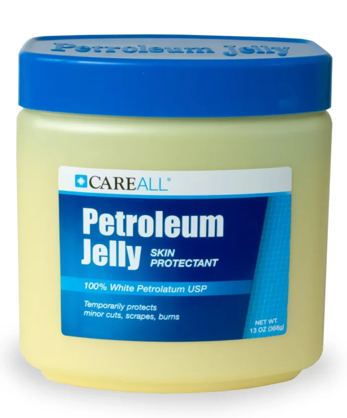 CareAll Petroleum Jelly 13 Oz Jar., Unscented, 100% Pure White Petrolatum Jelly USP, Protectant for Minor Cuts, Scrapes, Burns. Moisturizer for Dry Skin and Lips. 13 Ounce (Pack of 1)