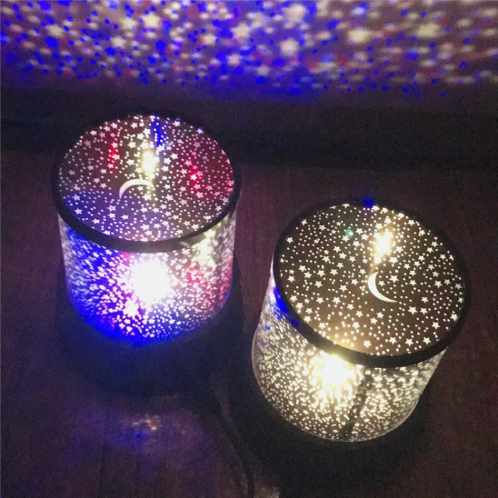 LED Night Light Projector Lamp Colorful Star Light (Random Color) - Image 3