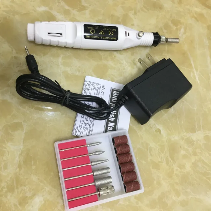 Electric Nail Polish Machine Pen Nail Art Tool - Image 2