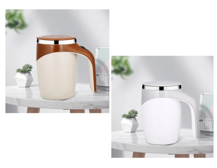 Rechargeable Model Automatic Stirring Cup Coffee Cup High Value Electric Stirring Cup Lazy Milkshake Rotating Magnetic Water Cup - Image 13