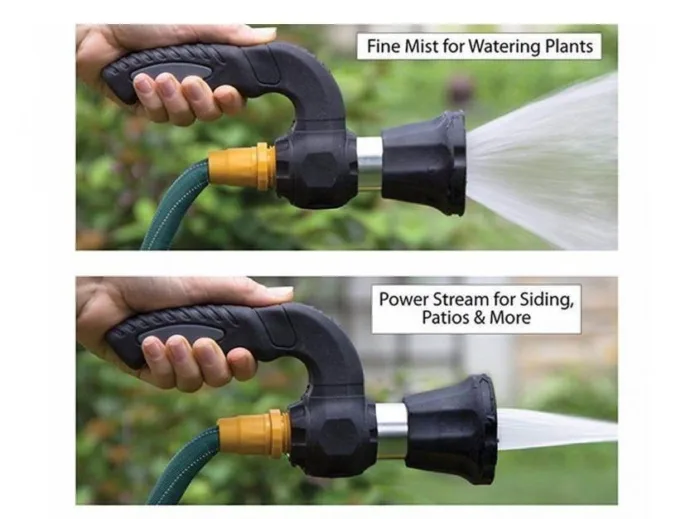 Mighty Power Hose Blaster Nozzle Lawn Garden Car Washing - Image 2