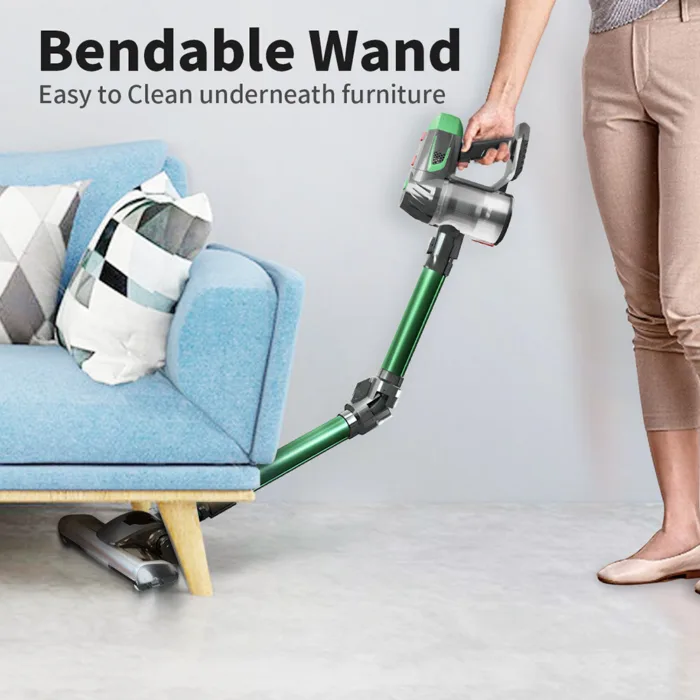 Handheld Wireless Vaccum Cleaner With Foldable Tube - Image 7