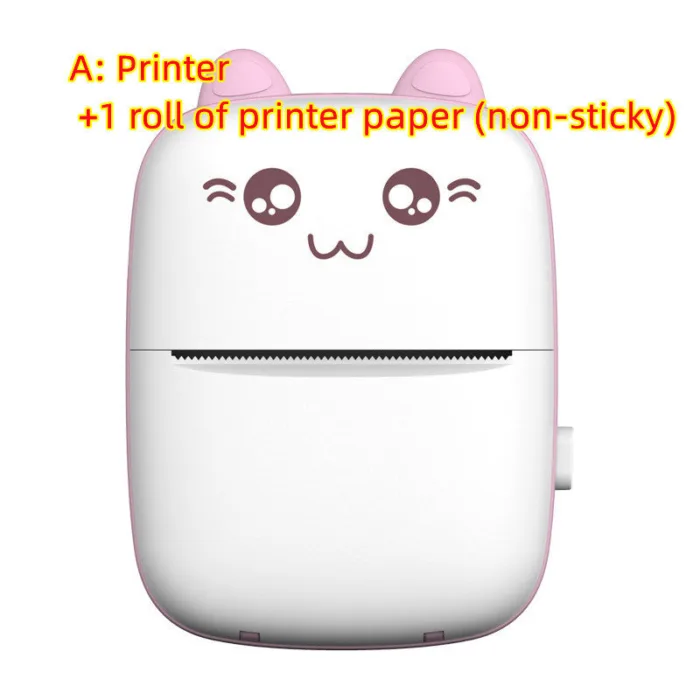 Mini Printer Portable Mini Bluetooth WiFi New Wrong Printer Mobile Phone Photo Title Note Hot Print Pocket Student Error Label Printer - Image 21