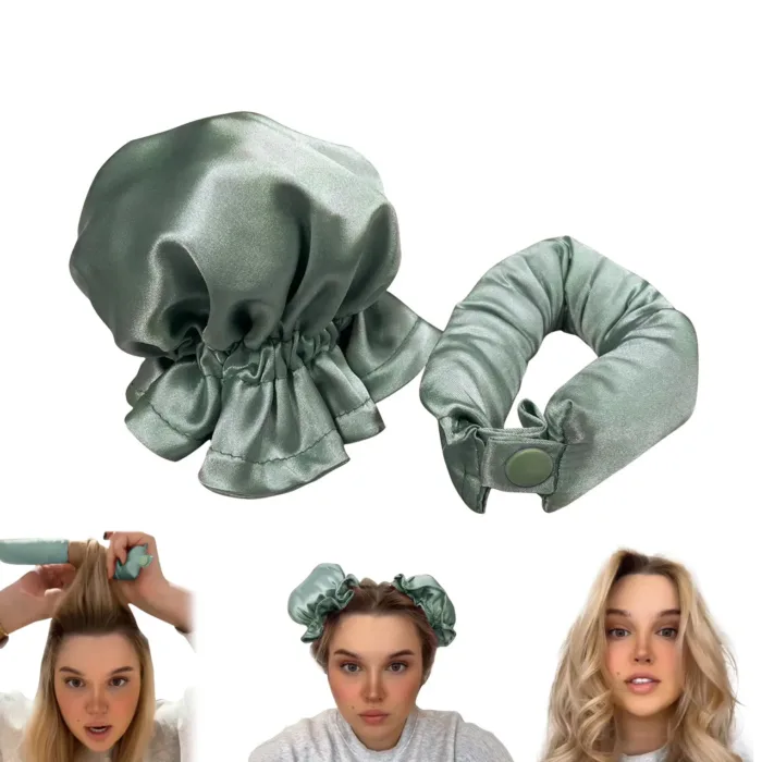 New Heatless Curl Stick With Cloth Cover Cute Ball Head Hair Curler Headband Hair Rollers Wave Form Curling Rod Hair Style Tools Gadgets - Image 7