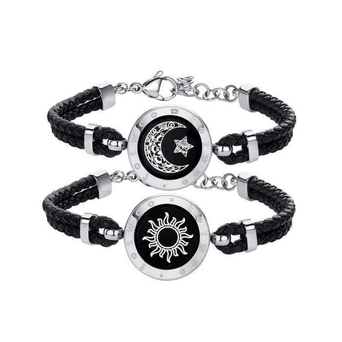 Sun-Moon Smart Sensing Couple Bracelet - Image 8