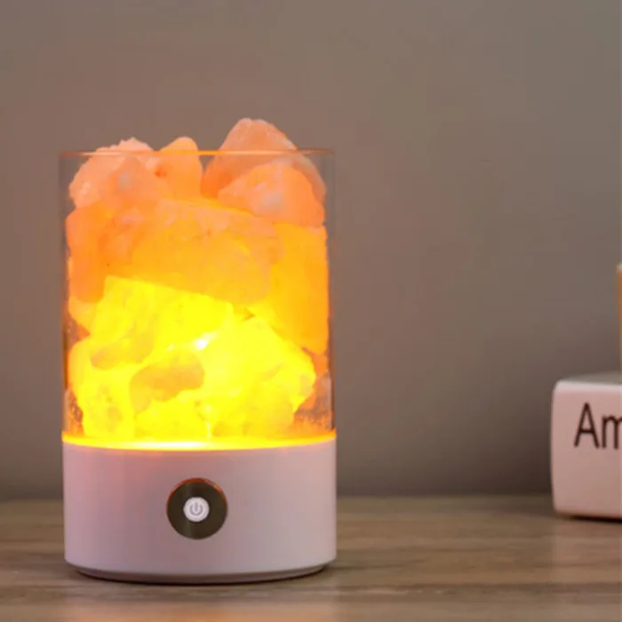 USB Crystal Light Himalayan Salt LED Lamp - Image 13