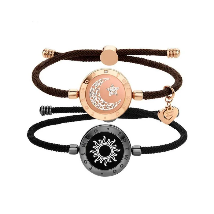 Sun-Moon Smart Sensing Couple Bracelet - Image 5