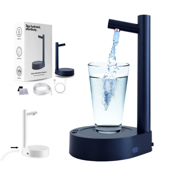 Desk Dispenser Electric Water Gallon Automatic Water Bottle Dispenser Rechargeable Water Dispenser - Image 2