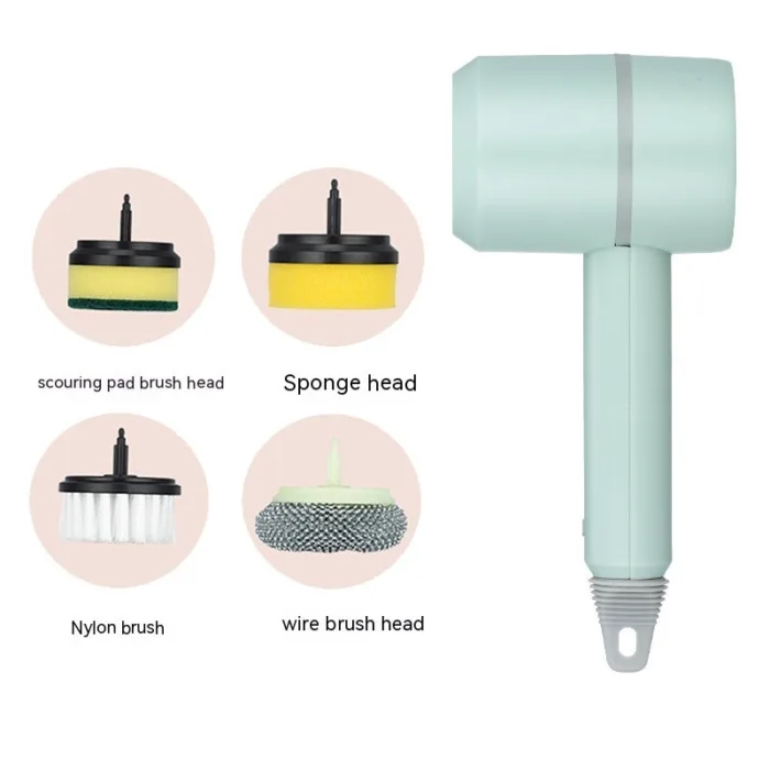 Electric Cleaning Brush Dishwashing Brush Automatic Wireless USB Rechargeable Professional Kitchen Bathtub Tile Cleaning Brushes - Image 21